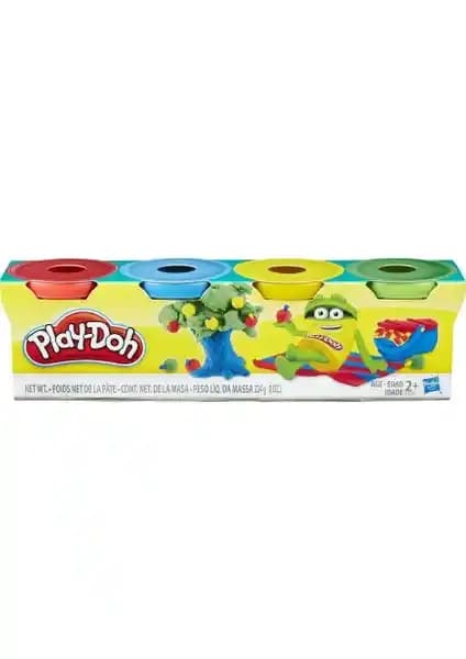 Play-Doh Mini 4'lü Hamur Seti Çocuklar İçin Yaratıcılığı Destekleyen Renkli Oyun Seti