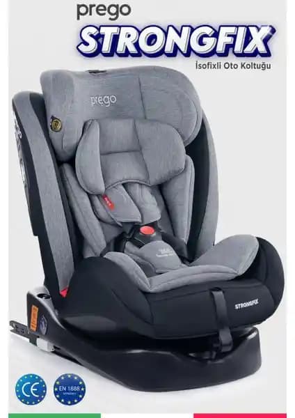 Prego Strongfix 360 Derece Dönebilen Oto Koltuğu Güvenlik ve Konfor Özellikleri