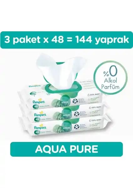 Prima Aqua Pure Islak Mendil: Hassas Ciltler İçin Güvenli ve Doğal Temizlik Çözümü