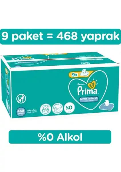 Prima Islak Havlu Mendil: Hassas Ciltler İçin Güvenli ve Pratik Temizlik Çözümü