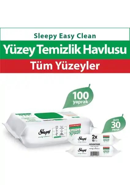 Sleepy Easy Clean Yüzey Temizlik Havlusu ve Mendili: Günlük Hijyen ve Pratik Temizlik Çözümü