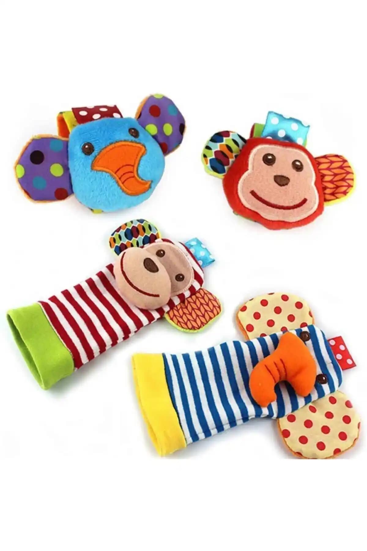 Sozzy Toys Sevimli Hayvanlar Figürlü Çıngıraklı Çorap ve Bileklik Seti Ürün Tanıtımı ve Özellikleri