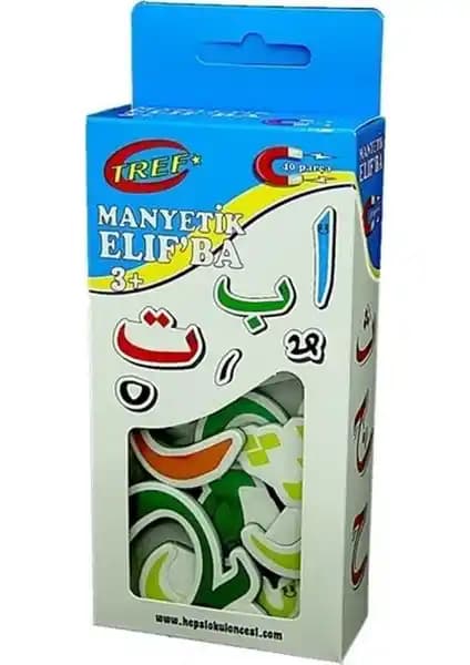 Tref Manyetik Kuran Harfleri Elif Ba Çocuklar İçin Eğitici ve Eğlenceli Öğrenme Seti