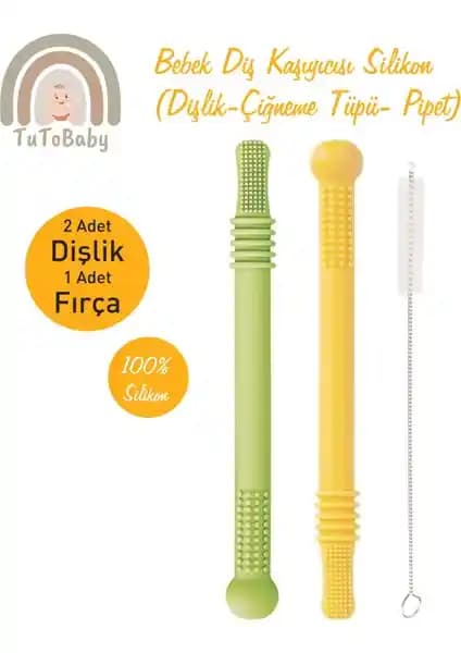 Tuto Baby Bebek Diş Kaşıyıcısı Güvenli ve Ergonomik Tasarımıyla Bebeklerin Diş Çıkarma Sürecini Kolaylaştırır