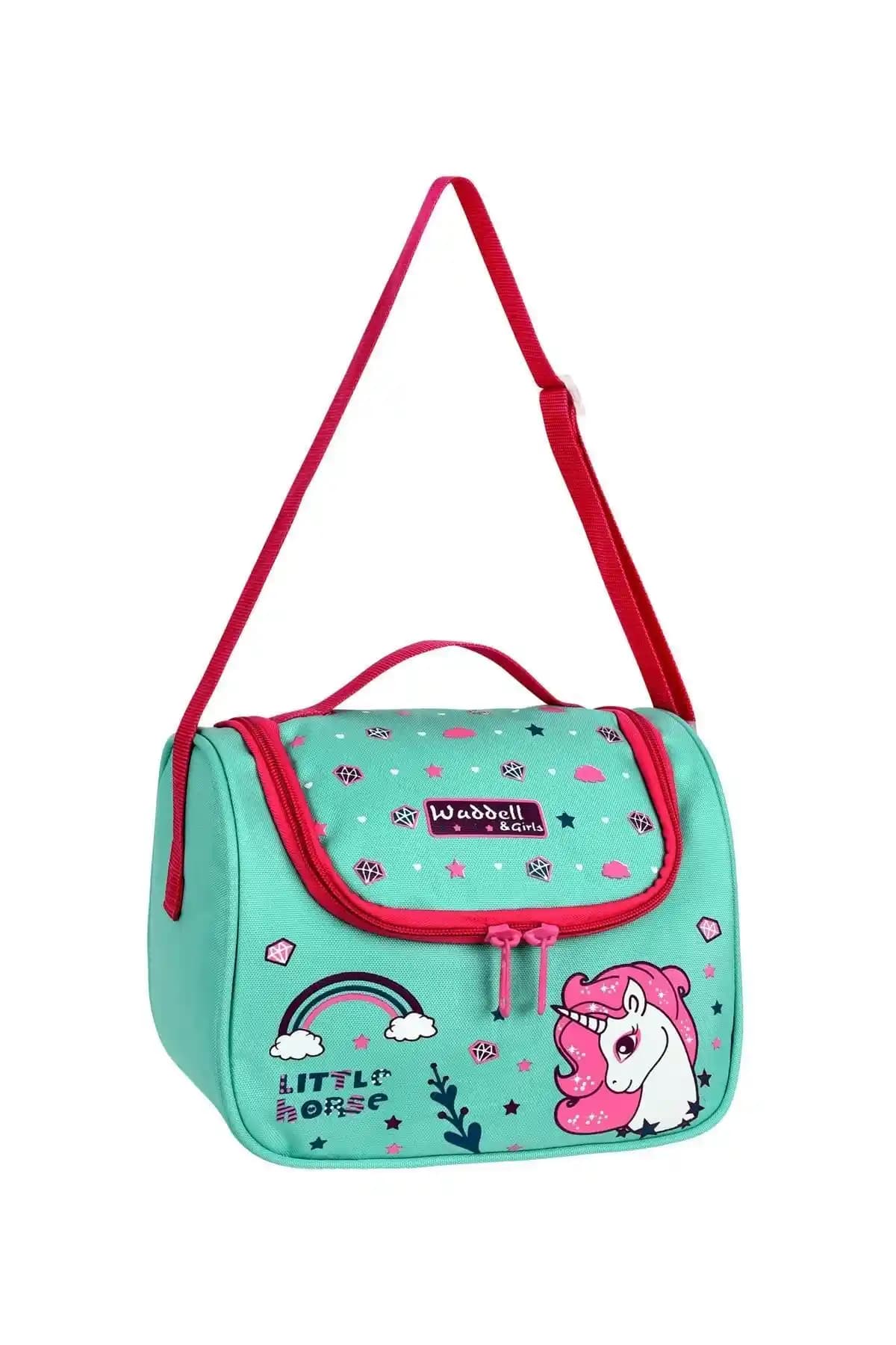 Waddell Little Horse Mint Yeşili Çocuk Termoslu Beslenme Çantası İnceleme ve Detaylar