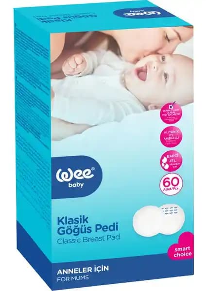 Wee Baby 60’lı Göğüs Pedi: Hijyenik ve Konforlu Emzirme Çözümü