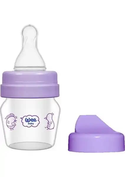 Wee Baby Mini Cam Alıştırma Bardağı Seti 30ml Mor - Güvenilir ve Pratik Bebek Beslenme Çözümü