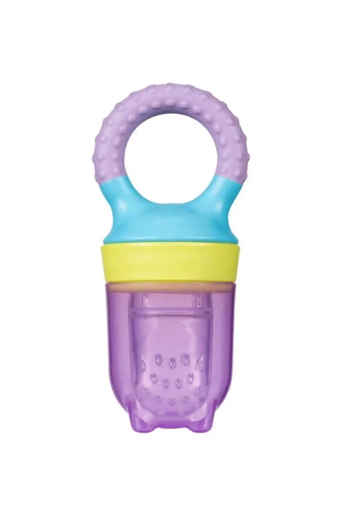 Wee Baby Mor Meyve Süzgeci: Güvenli ve Ergonomik Bebek Beslenme Çözümü