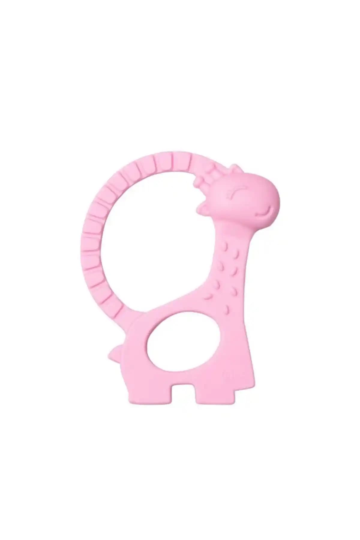 Wee Baby Prime Silikon Diş Kaşıyıcı Pembe - Güvenli ve Ergonomik Bebek Diş Çıkarma Ürünü