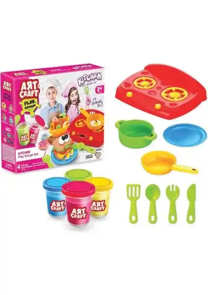 Art Craft Mutfak Hamur Seti 224 Gr: Yaratıcı ve Eğlenceli Çocuk Oyun Seti