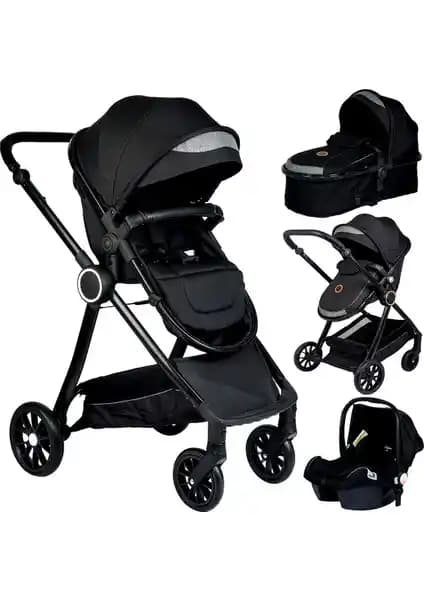 Baby Home 990 Neo Seyahat Sistemi 6'lı Çok Yönlü Bebek Arabası Türkiye Üretimi
