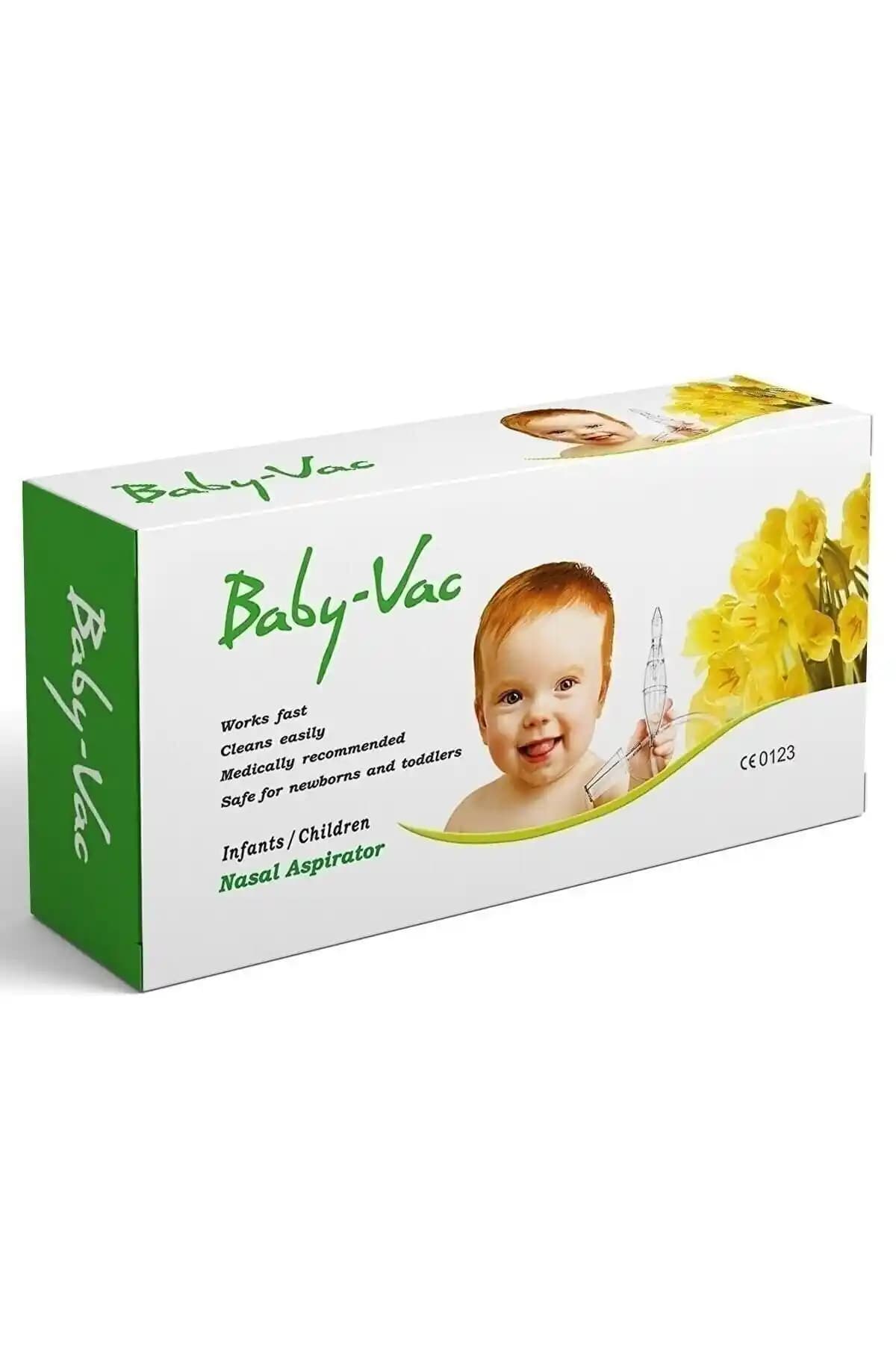 Baby-Vac Burun Aspiratörü Bebeklerin Rahat Nefes Almasını Sağlayan Güvenli Çözüm