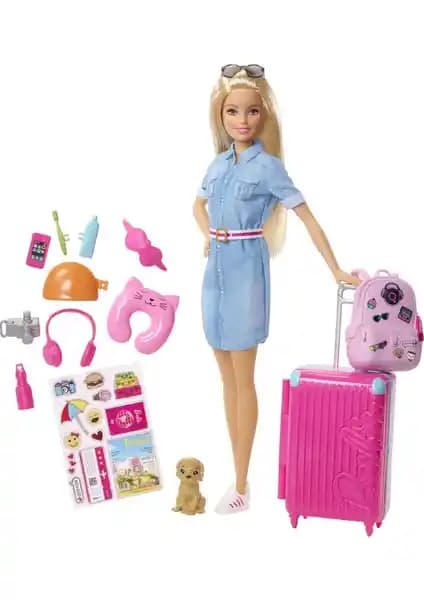 Barbie Seyahatte Bebeği ve Aksesuarları: Detaylı ve Güvenli Çocuk Oyuncağı Tanıtımı
