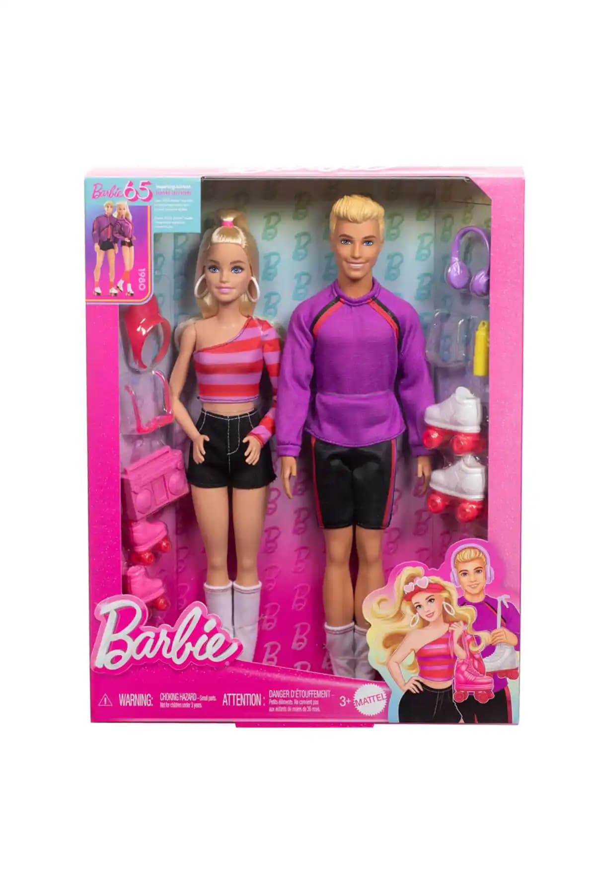 Barbie ve Ken 65. Yıl Koleksiyon Seti: 6 Aksesuar ve Eğlenceli Oyun Fırsatı