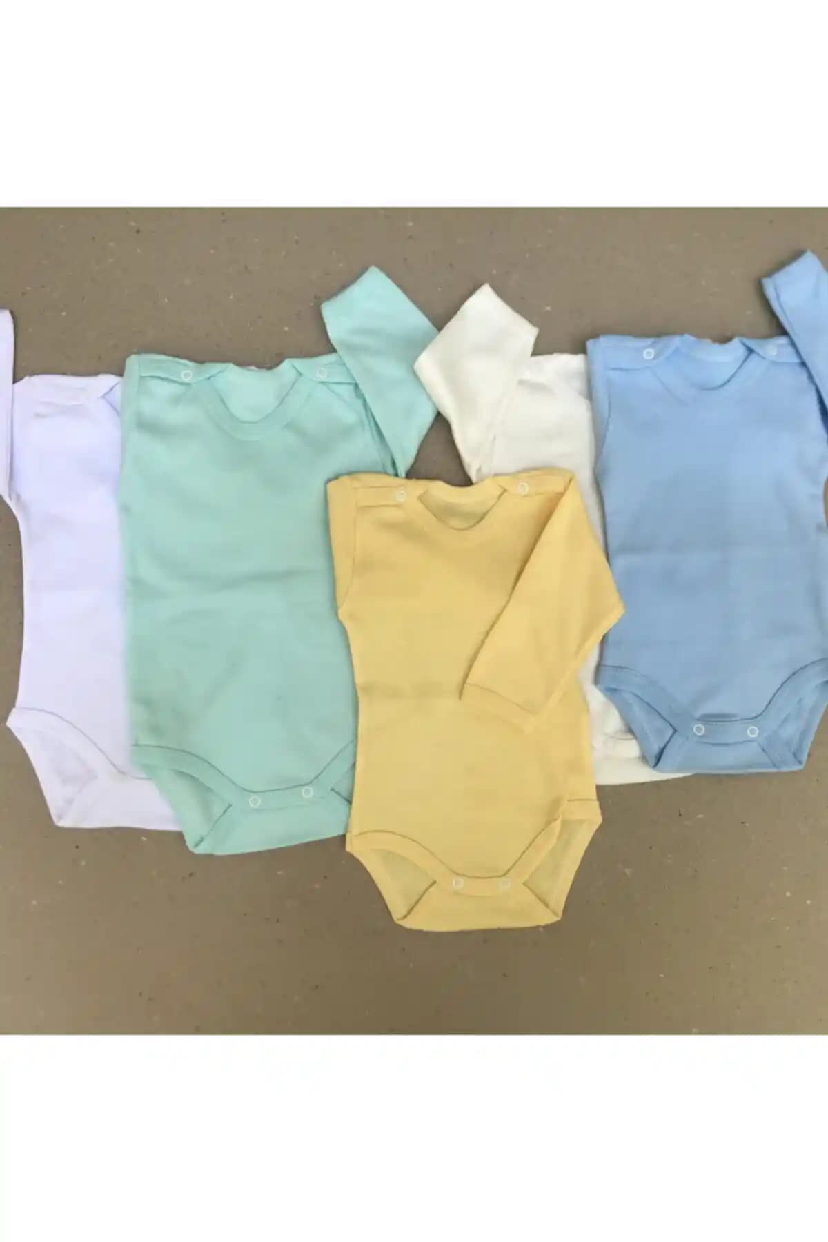 Bebedino Erkek Bebek Beyaz Uzun Kollu Çıtçıtlı Body 5'li Set Detaylı İnceleme ve Özellikleri