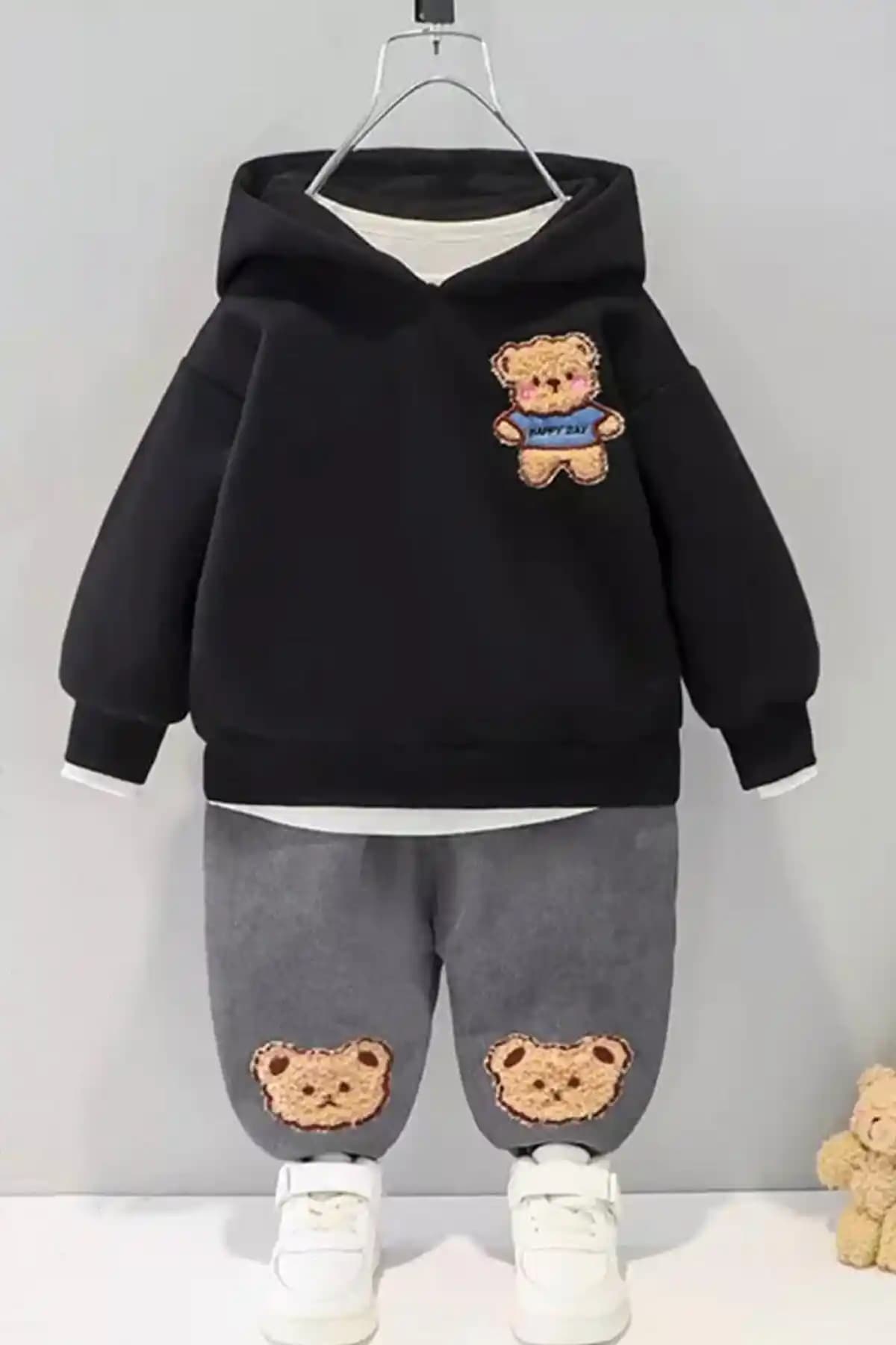 Bubito Toy Ayı Görselli Kapşonlu Bebek Takımı İncelemesi ve Kullanıcı Yorumları