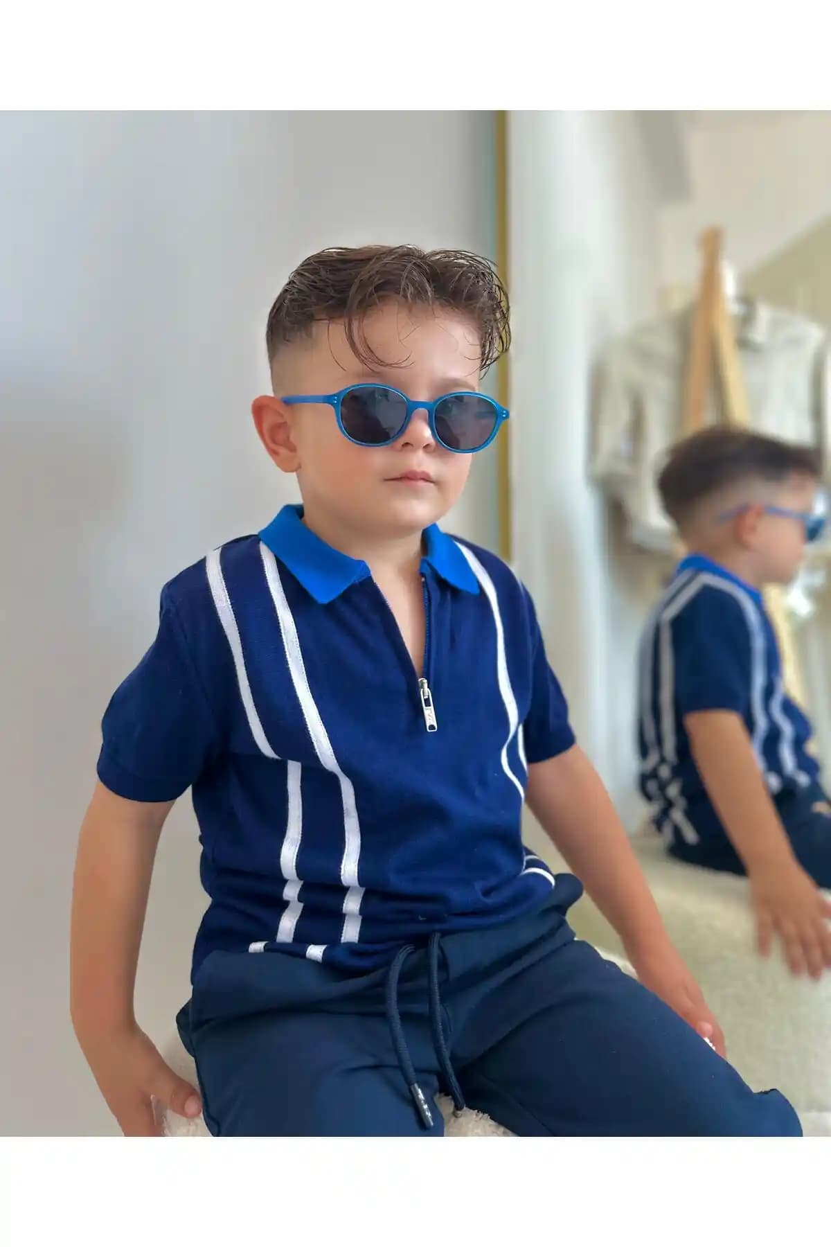 By Donetto Unisex Çocuk Güneş Gözlüğü: Güvenli ve Şık Tasarım ile Göz Koruma