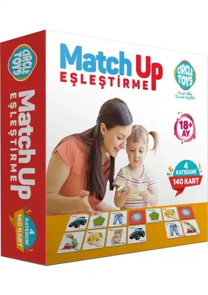Circle Toys Match Up Eşleştirme Kartları: Çocukların Bilişsel ve Görsel Gelişimine Katkı Sağlayan Eğitici Oyun Seti