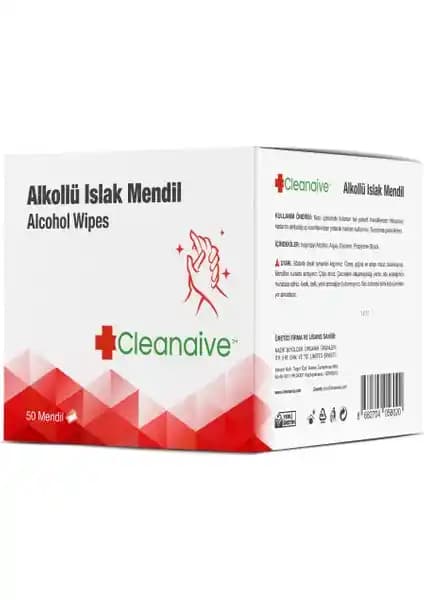Cleanaive Alkollü Islak Mendil: Günlük Hijyen ve Temizlik İçin Pratik Çözüm