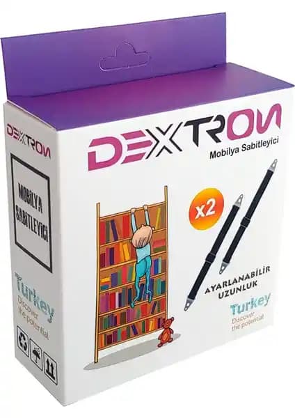 Dextron Mobilya Sabitleme Kemeri: Güvenliği Artıran Dayanıklı ve Pratik Çözüm
