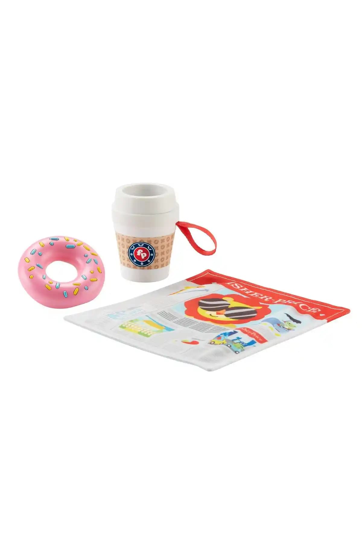 Fisher Price Gazete Molası Oyun Seti Çocuklar İçin Eğitici ve Geliştirici Oyuncak
