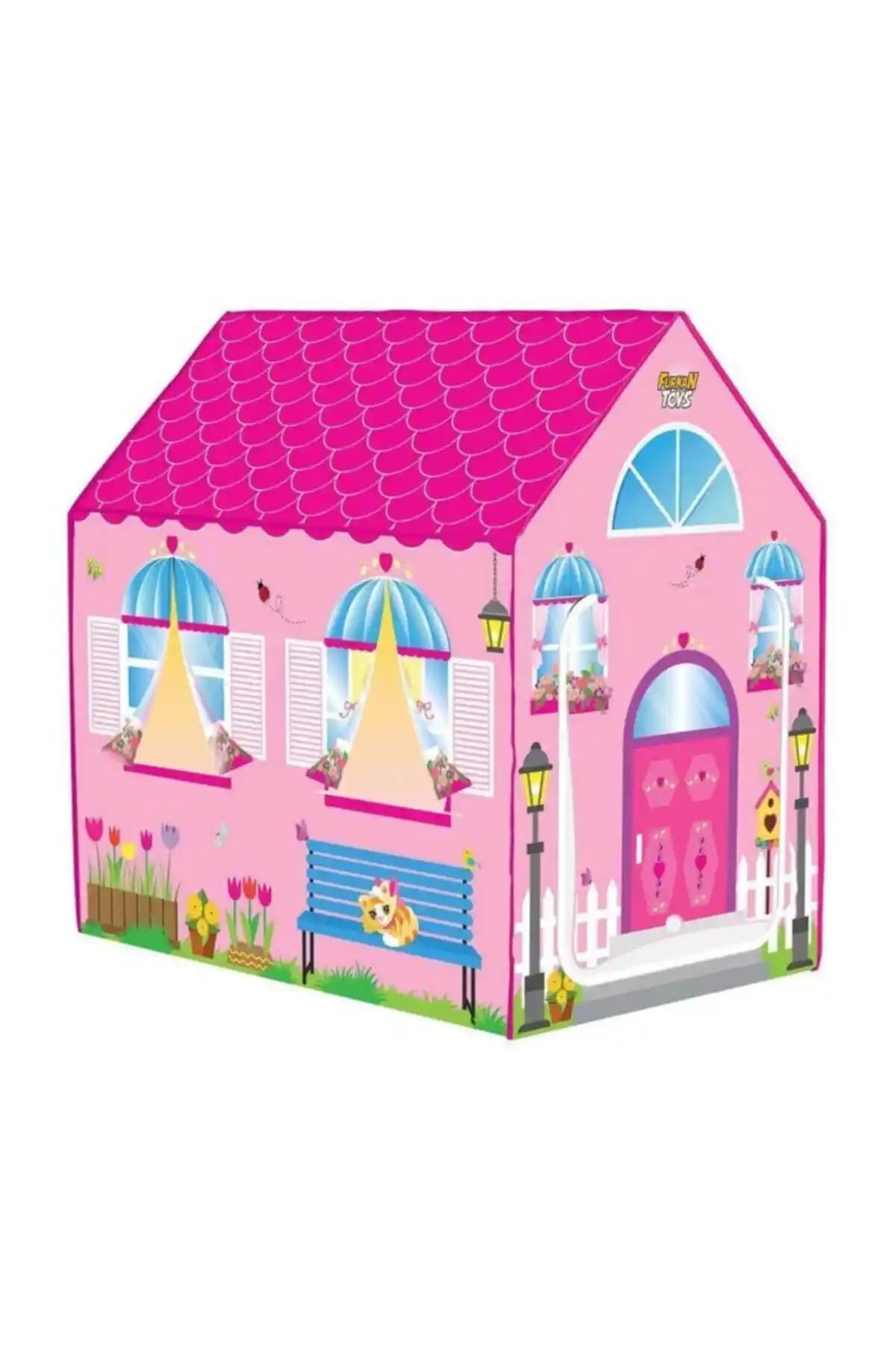 Furkan Toys Rüya Evim Oyun Çadırı: Çocuklar İçin Renkli ve Dayanıklı Oyun Alanı