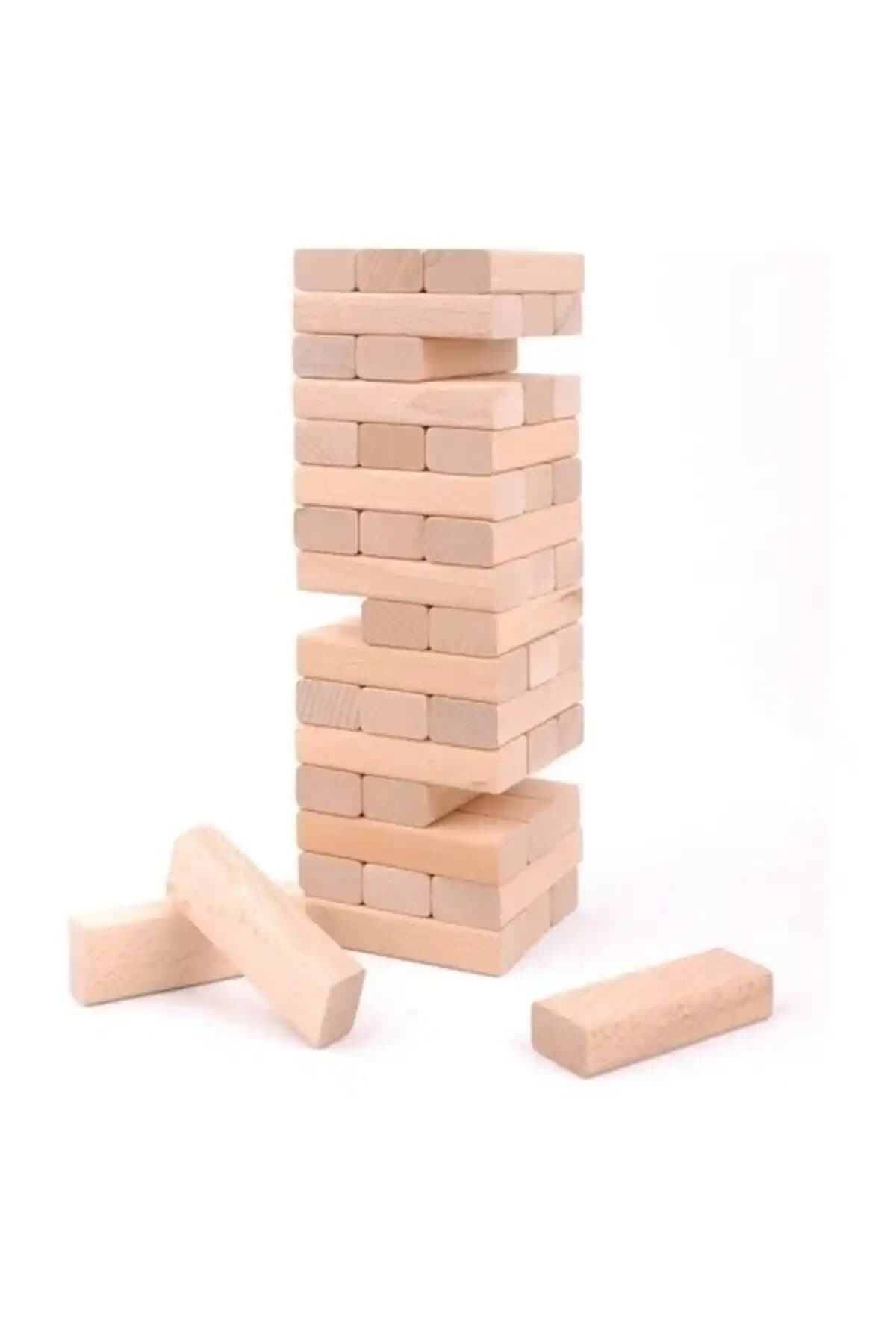 Jenga Denge Oyunu: Denge ve Strateji Geliştiren Eğitici Ahşap Oyuncak