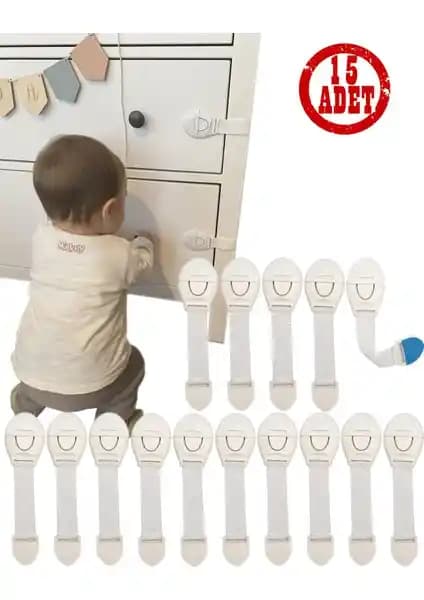 Ketbox Çok Amaçlı Güvenlik Kilidi Seti Çocuk Güvenliği İçin Pratik ve Dayanıklı Çözüm