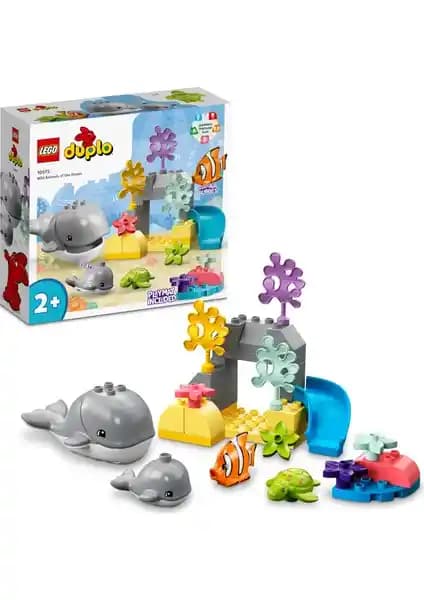 LEGO Duplo Vahşi Okyanus Hayvanları Seti Çocuklar İçin Eğlenceli ve Eğitici Oyun Deneyimi