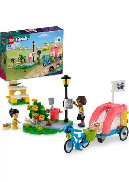 LEGO Friends Köpek Kurtarma Bisikleti 41738 Çocuklar İçin Eğitici ve Eğlenceli Oyun Seti
