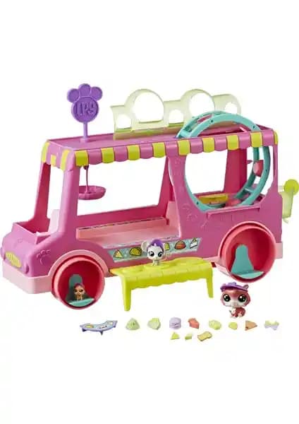 Littlest Pet Shop Miniş Yiyecek Kamyonu: Renkli ve Detaylı Çocuk Oyun Seti Tanıtımı