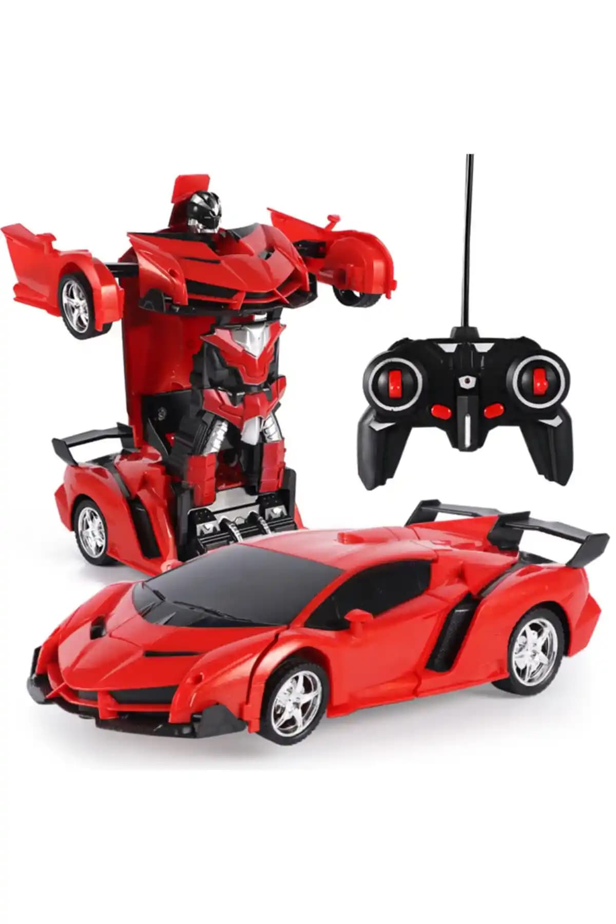 MJ TOYS Kırmızı Robot Dönüşebilen Uzaktan Kumandalı Araba İncelemesi
