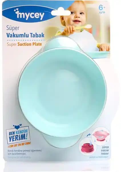 MYCey Süper Vakumlu Tabak: Güvenli ve Pratik Bebek Beslenme Çözümü