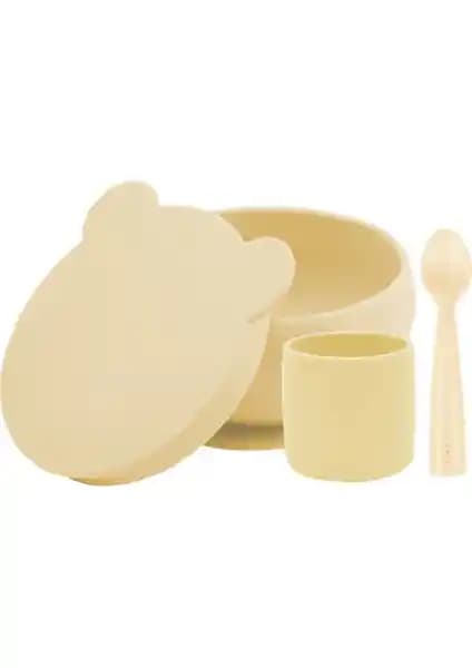 OiOi BLW Set I Mellow Yellow Bebek ve Çocuklar İçin Renkli ve Fonksiyonel Set