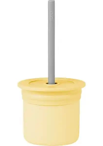 OiOi Ham Hüp Pipetli Bardak Seti 6 Ay ve Üzeri Çocuklar İçin Güvenli ve Pratik Tasarım