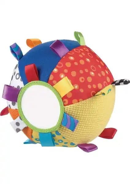 Playgro My First Kurdeleli Top: Bebeklerin Duyusal ve Motor Gelişimini Destekleyen Çok Fonksiyonlu Oyuncak