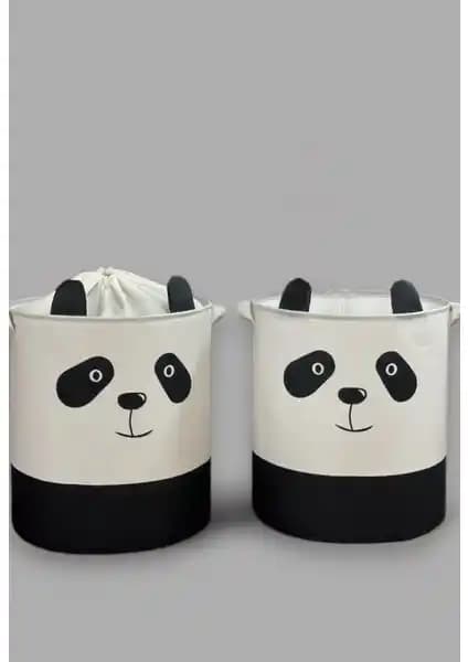 Prendi Home Panda Tasarımlı 2'li Bebek ve Çocuk Odası Saklama Sepetleri İncelemesi