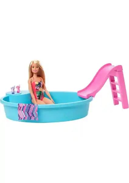 Yaz Ayları İçin Pratik ve Güvenli Barbie Eğlenceli Havuz Seti Detayları
